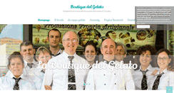 Desktop Screenshot of boutiquedelgelato.com